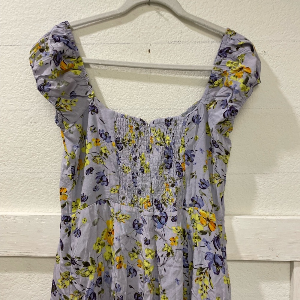 Floral Blue Dress - Picture 10 of 16